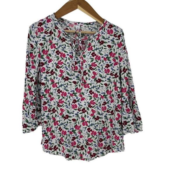 Old Navy Floral Boho Blouse – Size M - Picture 1 of 7